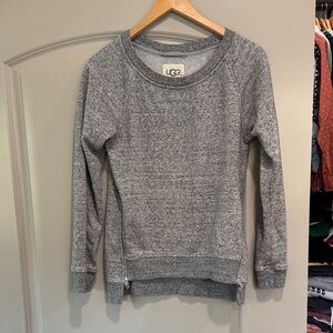 UGG Women's Heather Gray Crew Neck Sweater size Small